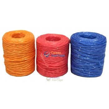 Шпагат поліпропіленовий підв'язувальний кольоровий 100г